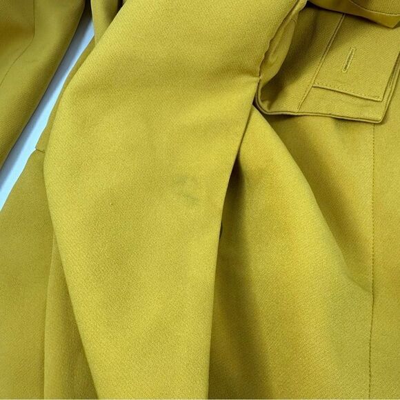 ELOQUII Women’s Mustard Yellow Button Up Blazer - Picture 9 of 9